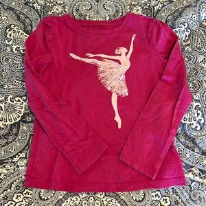 Long sleeved ballerina shirt